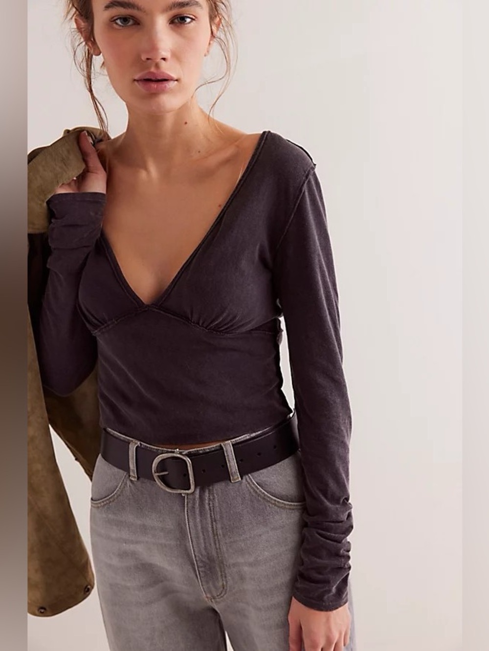 NWT! Free People We The Free Ivy Long Sleeve Sz XL